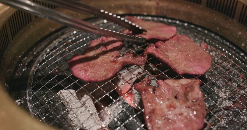 Japanese grilled beef tongue