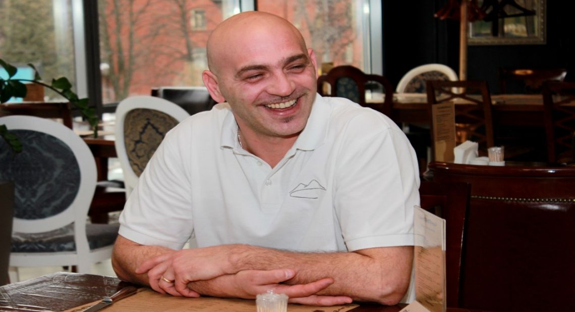 Giuseppe Irollo and his Neapolitan Pizza in Kyiv