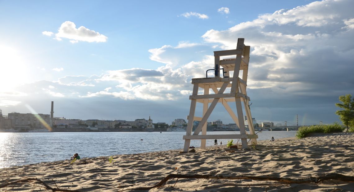 Kyiv Beaches are getting ready for Summer Season 2017