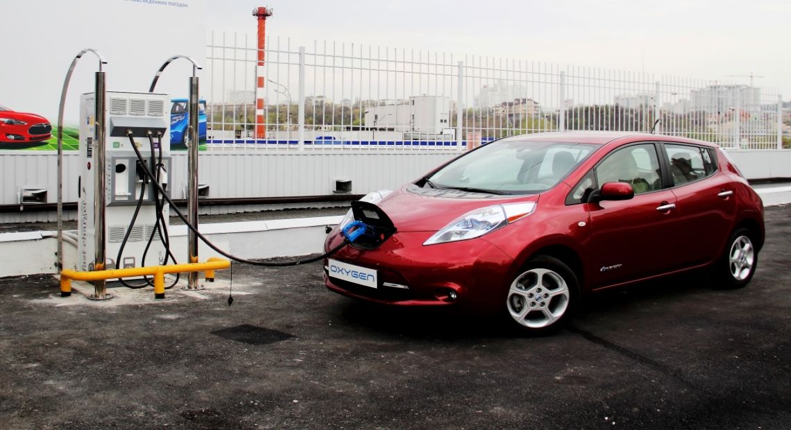 Oxygen First High-Speed Charging Hub in Ukraine