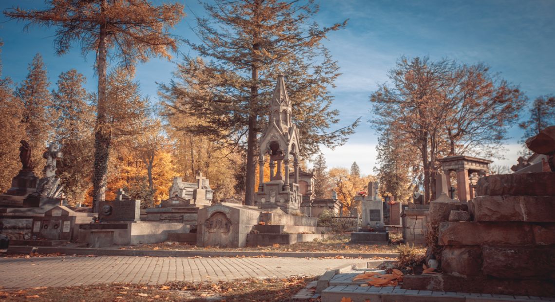 Lychakiv Cemetery in Lviv