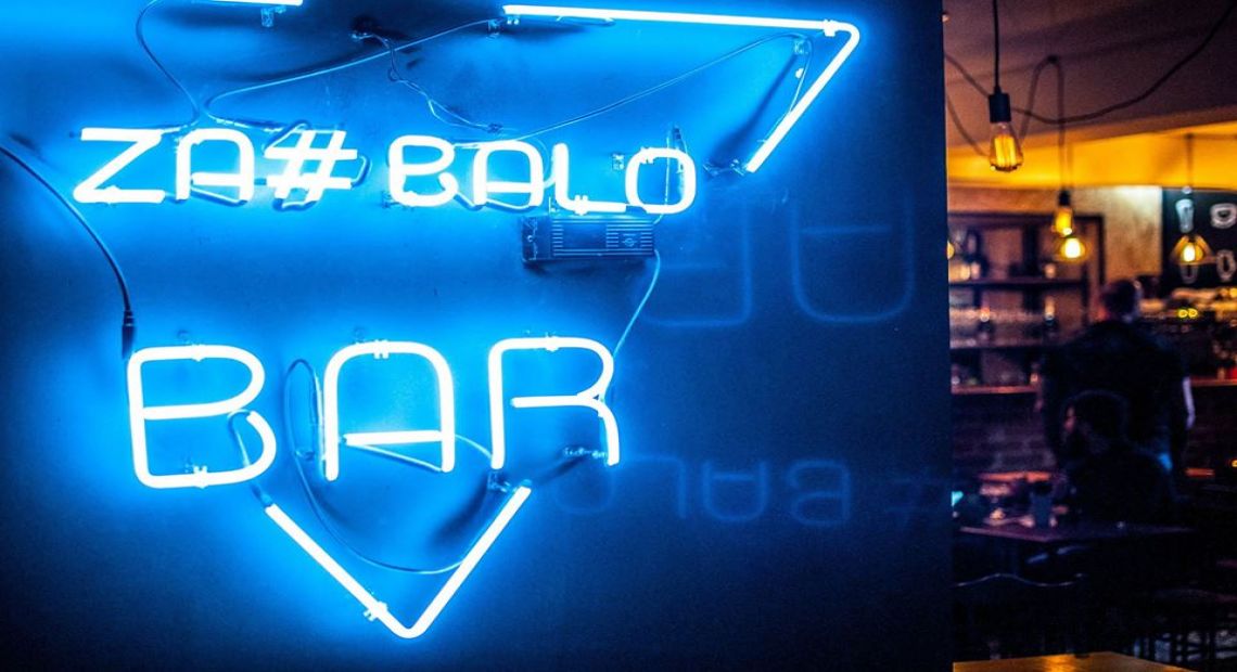 The New Za#balo Bar in Kyiv