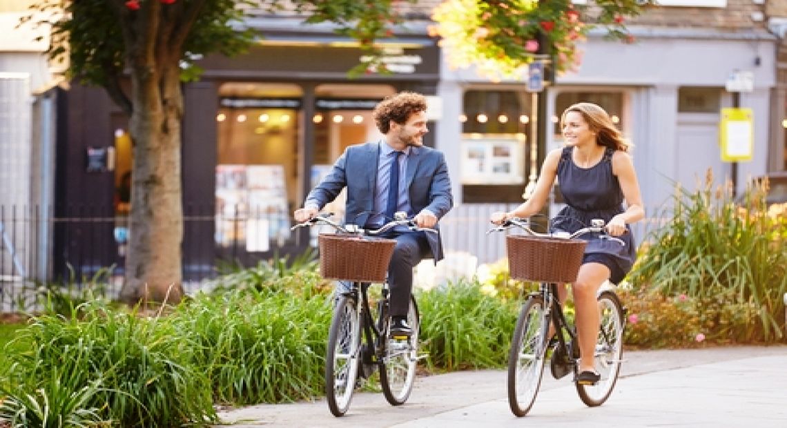 First coffee shop for people with bicycles in Kiev