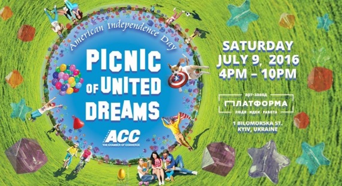 Picnic of United Dreams: American Independence Day in Kyiv