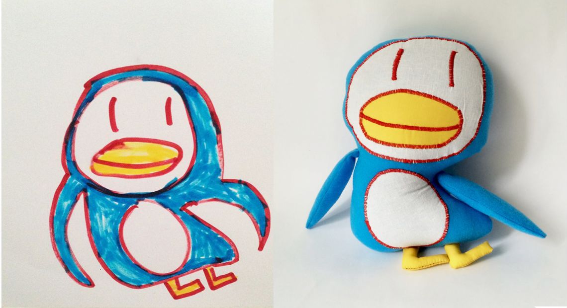 «Kotopotam» Turns Children’s Drawings into Toys