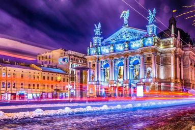 Lviv Opera House in Ukraine