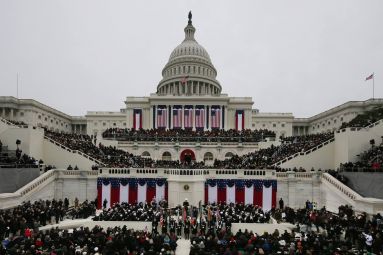 The 2017 U.S. Presidential Inauguration at America House Kyiv