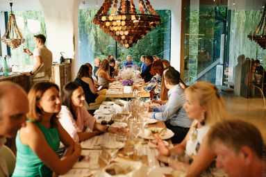 TUCC Dinner in Sho Restaurant in Kyiv