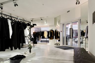 Ukrainian fashion design in Corner Concept Store