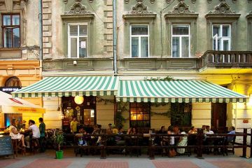 Kryva Lypa restaurant in Lviv