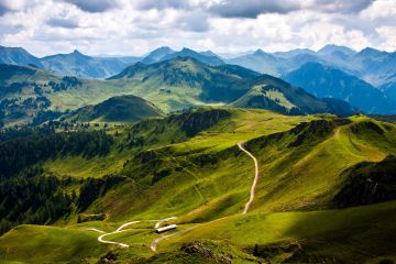 Carpathian Mountains in Ukraine