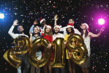 New Year 2018 Parties in Kyiv 