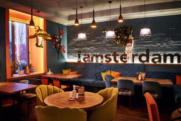 Amster Damster Restaurant and Bar in Kyiv