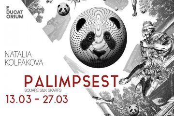 Palimpsest Exhibition of Silk Scarves by Natalia Kolpakova