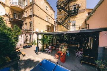 Yard Cafes in Kiev