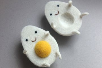 Cute Felt Toys by Hanna Dovhan