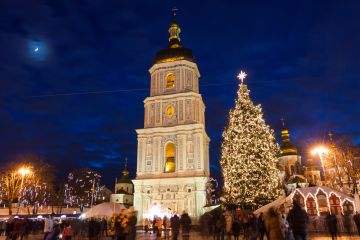 New Year 2017 Celebration in Ukraine