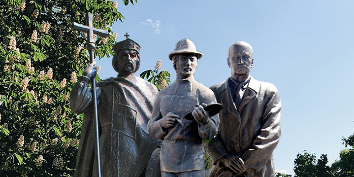 monuments of famous ukrainians