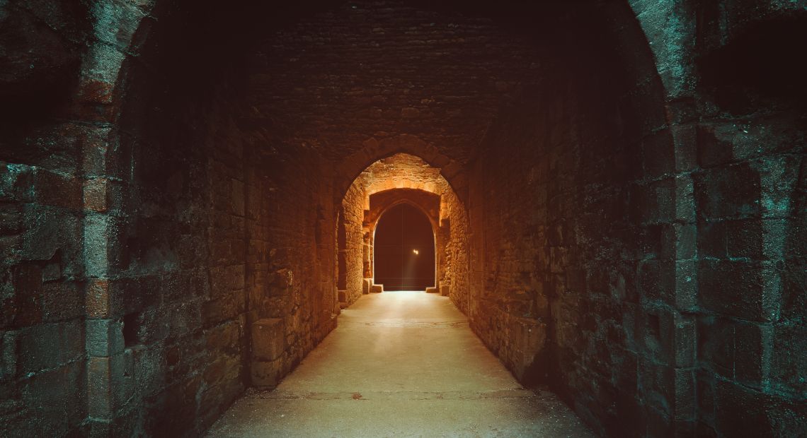 corridor in dungeon