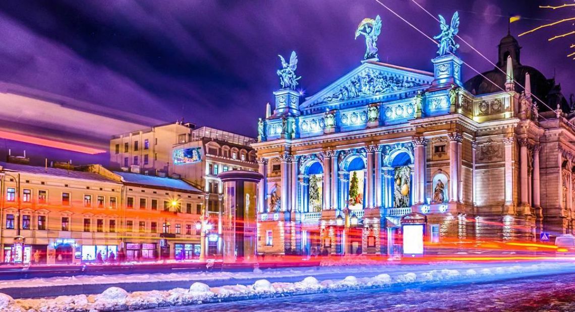 Lviv Opera House in Ukraine