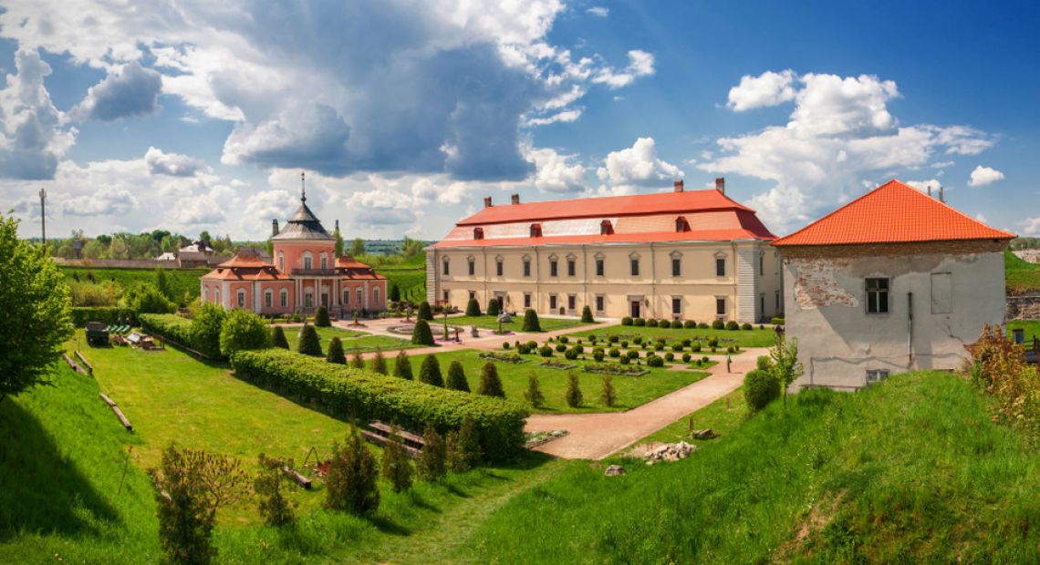 old castle in zolochiv