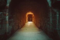 corridor in dungeon