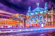 Lviv Opera House in Ukraine