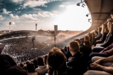 crowd on stadium