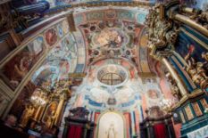 The Baroque Bernardine Church in Lviv