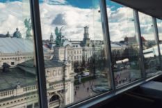 Old Town Lviv bird's-eye view