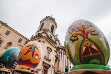 Pysankas in Lviv