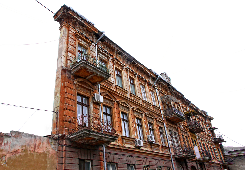 One Wall House in Odesa