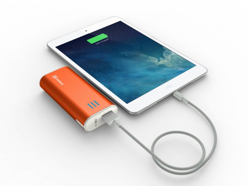 Jackery Bar Premium Aluminum iPhone Charger External Battery 6000mAh Portable Charger Power Bank 1024x768