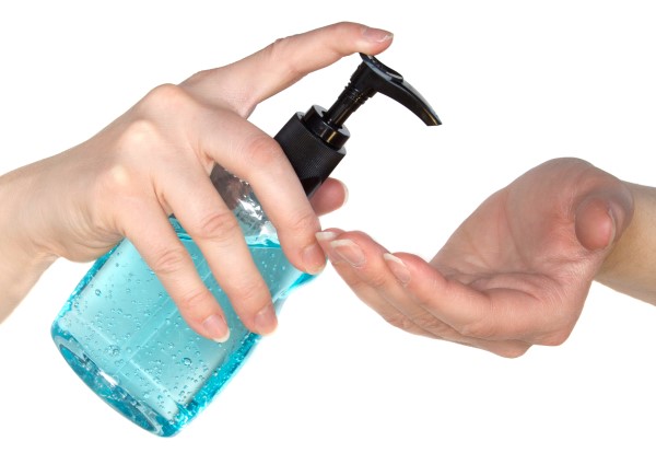 drinking hand sanitizer