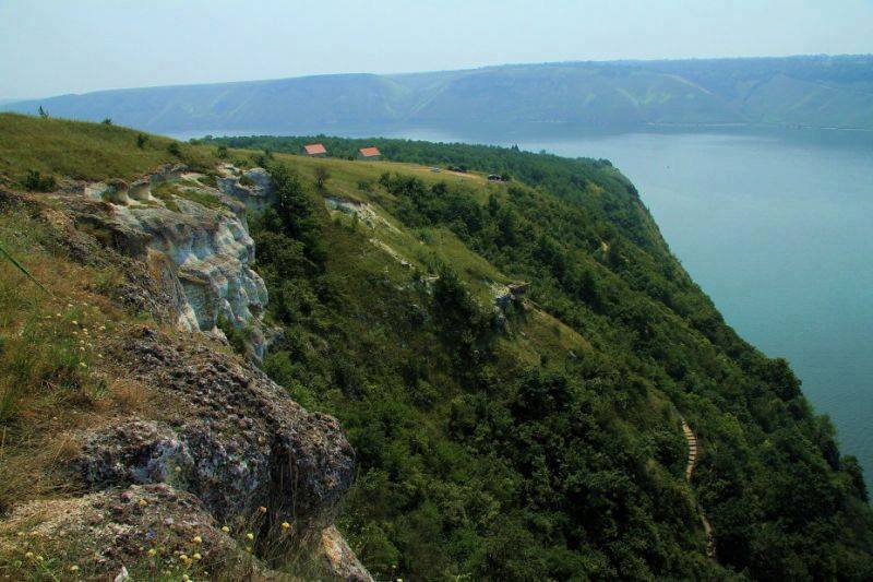 view of Podilski Tovtry National Nature Park