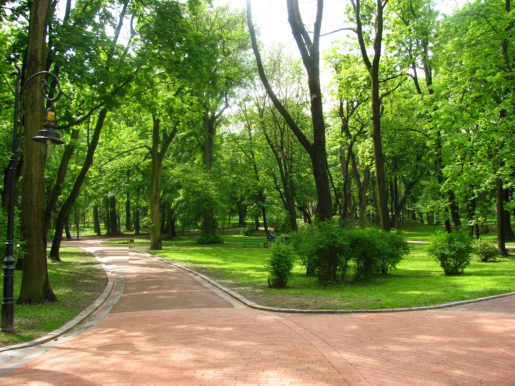 ivan franko park in lviv