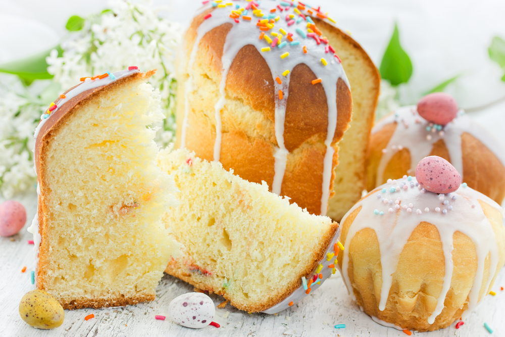 Traditional Easter babka