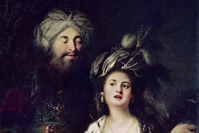 portrait of Roksolana and her husband