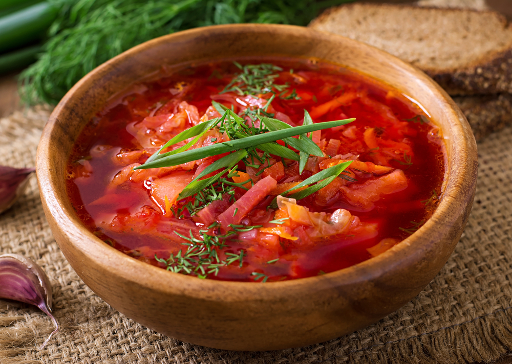 Ukrainian borsch