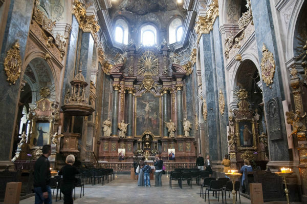 beautiful cathedral interior
