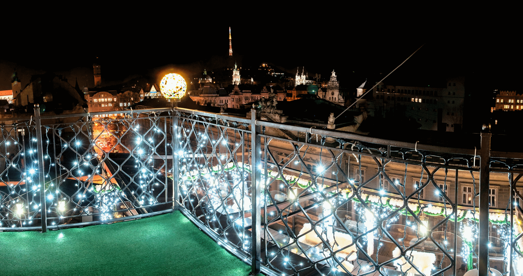 Valentino terrace in Lviv 