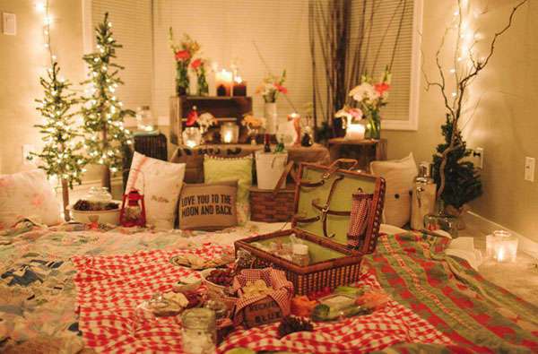 indoor carpet picnic