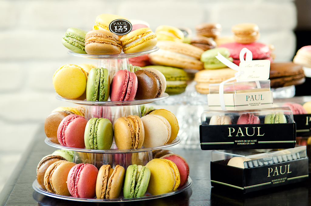 Piramida macarons