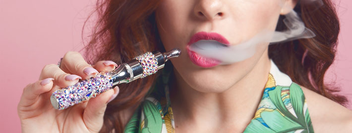 vaping girl