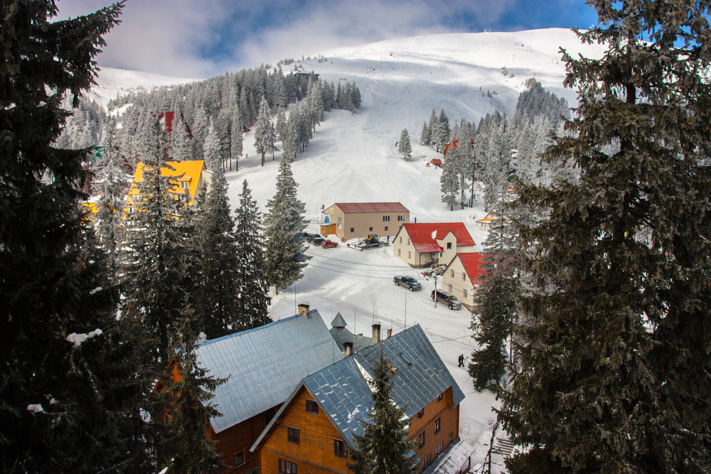 skiing in bukovel