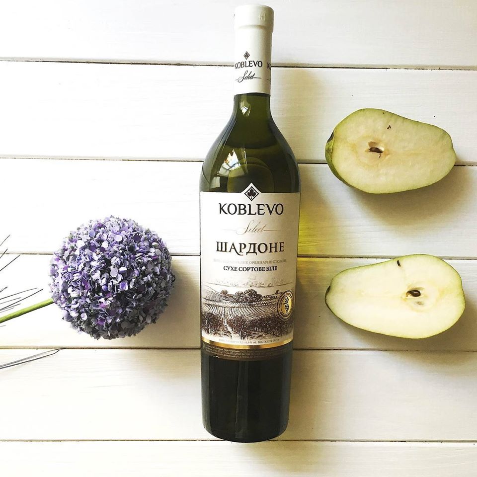 Koblevo bottle of wine