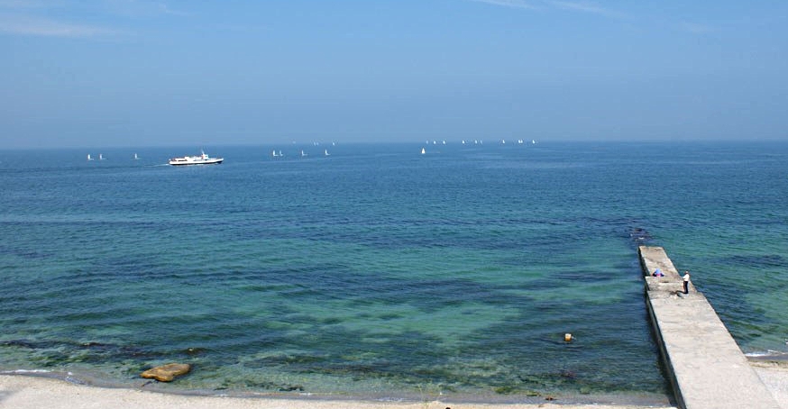 Delfin Beach in Odesa