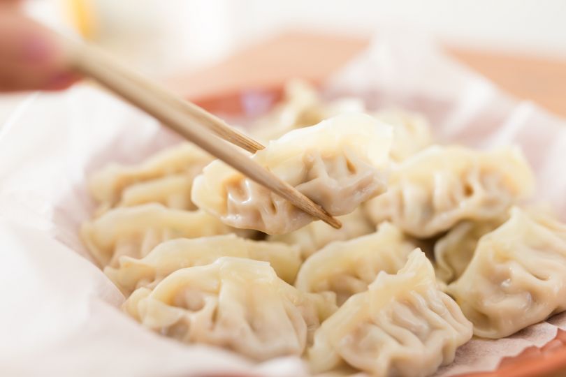 Jiaozi dumplings