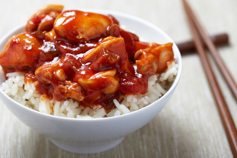 Sweet and sour chicken