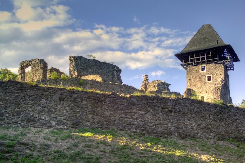 ruins of medieval castle